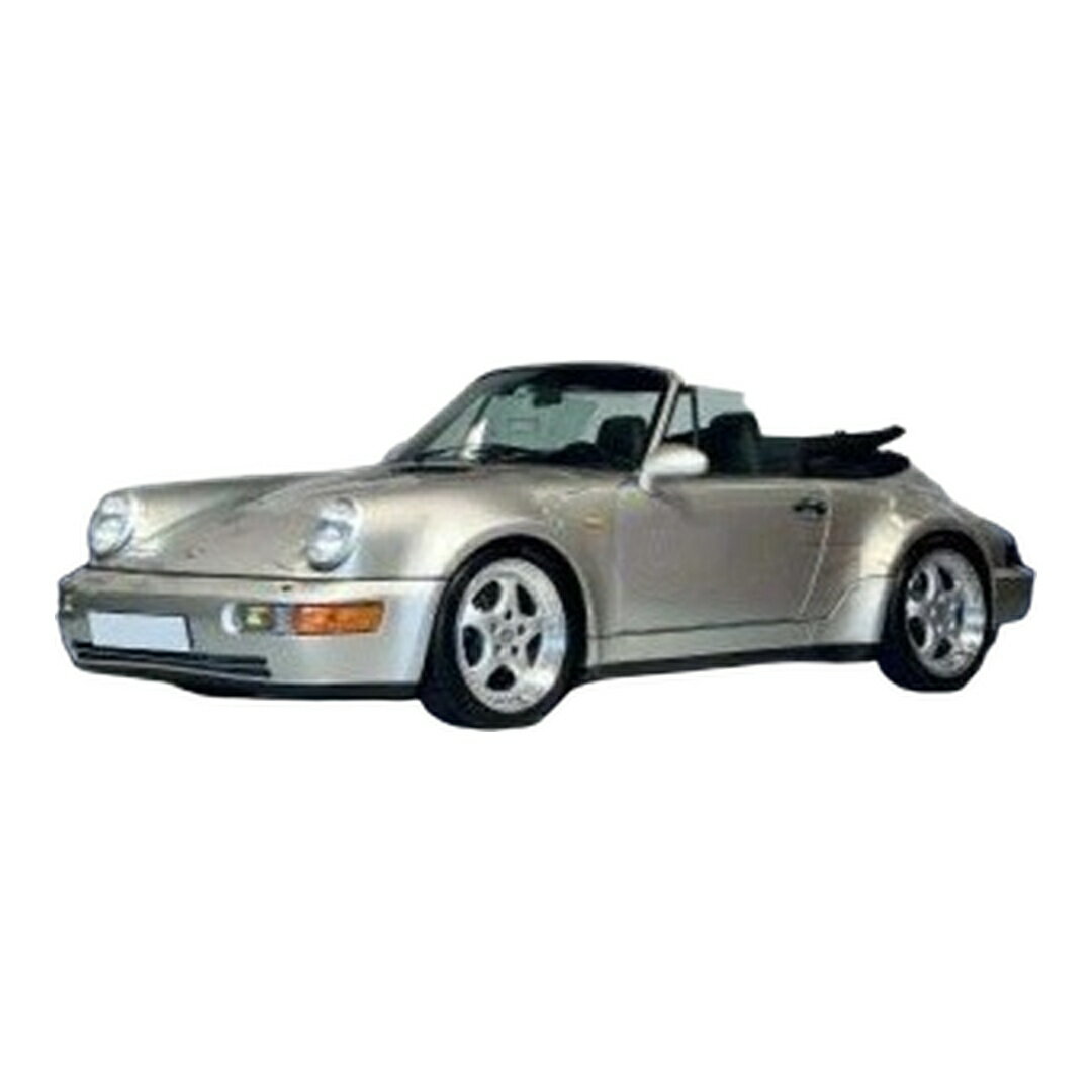 Hot Wheels - 【予約】2026年発売予定 Porscheポルシェ 911 964 ターボルック カブリオレ 1992 シルバー / Norev 1/18 ミニカー