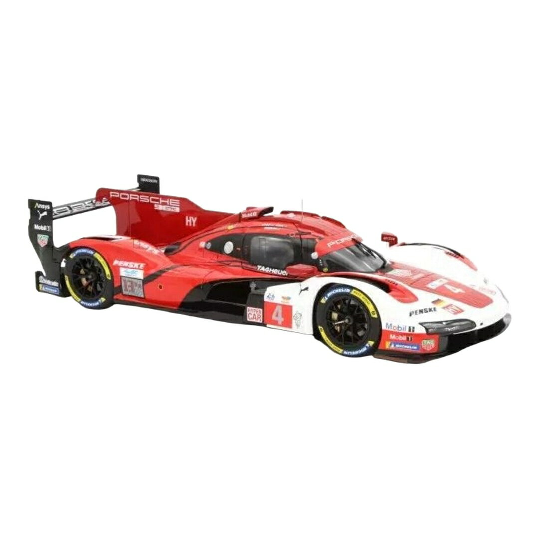2026年発売予定 Porscheポルシェ 963 #4 24時間ルマン 2025 Felipe Nasr Nick Tandy Pascal Wehrlein ホワイト/レッ / Norev 1/18 ミニカー