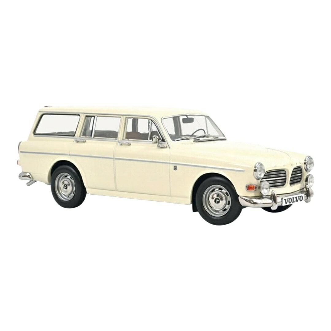 【予約】2026年発売予定 Volvoボルボ Amazonアマゾン Breakステーションワゴン 1968 ホワイト / Norev 1/18 ミニカー