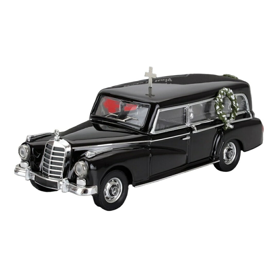 Mercedes Benz - Mercedes Benzメルセデスベンツ 300D 霊柩車 1960 ブラック / Rio 1/43 ミニカー