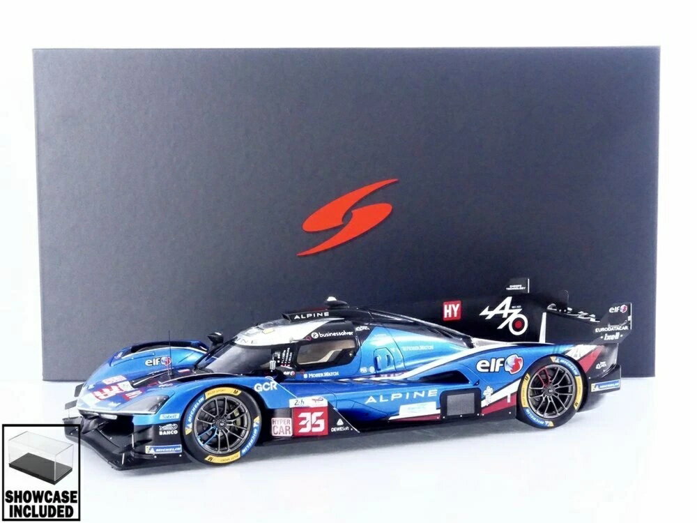 Rakuten - アルピーヌ A424 #35 ル・マン24時間 2025 ブルー / Spark 1/18 ミニカー