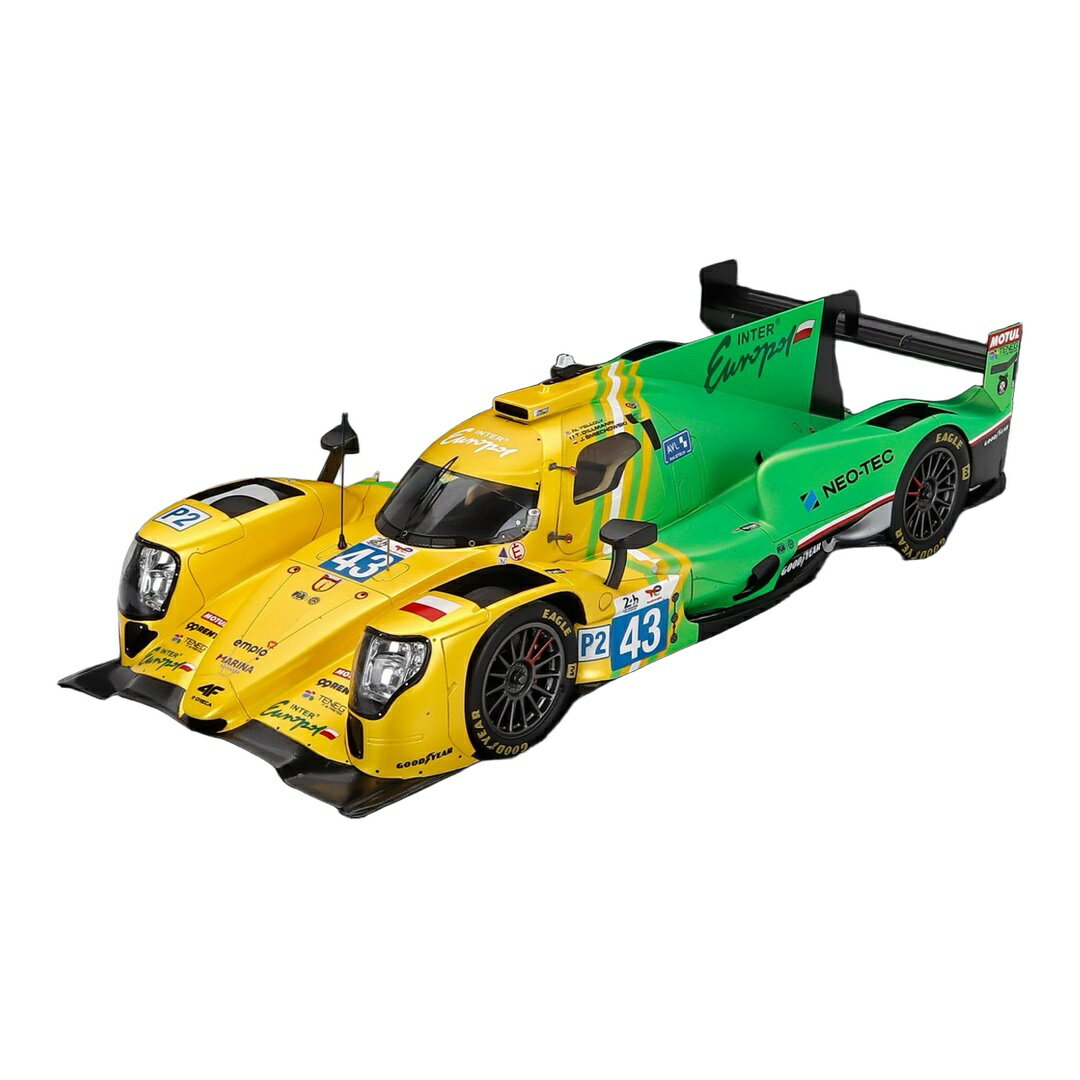 Orecaオレカ 07 Gibson #43 24時間ルマン 2025 優勝車 T.Dillmann/J.Smiechowski/N.Yelloly イエロー/グリーン / Spark 1/18 ミニカー