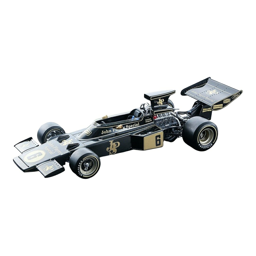 2026年発売予定 Lotusロータス F1 72 #6 1972年ワールドチャンピオン Emerson Fittipaldi ブラック 限定版 / Tecno 1/12 ミニカー