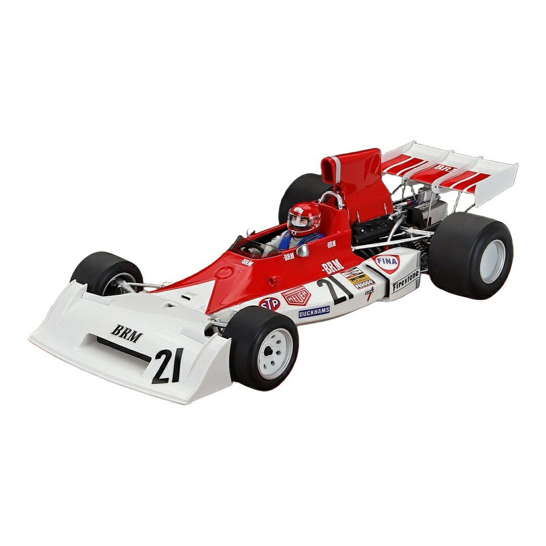 BRM P160E #21 Niki Lauda 1973 モンツァGP ホワイト/レッド 58台限定 / Tecno 1/18 ミニカー