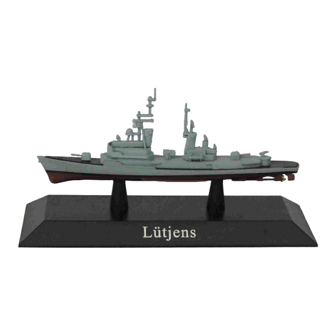 WARSHIP軍艦 LUTJENSリュッチェンス 1966 GUIDED MISSILE DESTROYERミサイル駆逐艦 GERMANYドイツ MILITARYミリタリー / EDICOLA 1/1250 ミニカー
