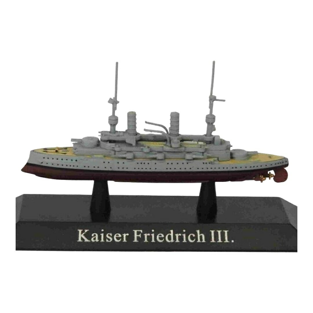 乐天商城 - WARSHIP軍艦 KAISER FRIEDRICH IIIカイザー・フリードリヒ3世 1896 LINER WARSHIP戦列艦 GERMANYドイツ MILITARYミリタ / EDICOLA 1/1250 ミニカー