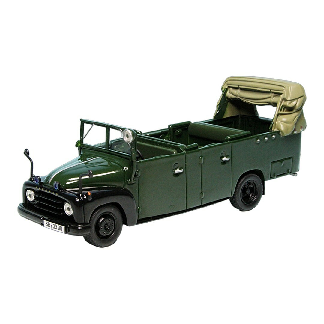 Rakuten - Hanomagハノマグ L28 GruKW 1955 Germany Polizei 333台限定 / AutoCult 1/43 ミニカー