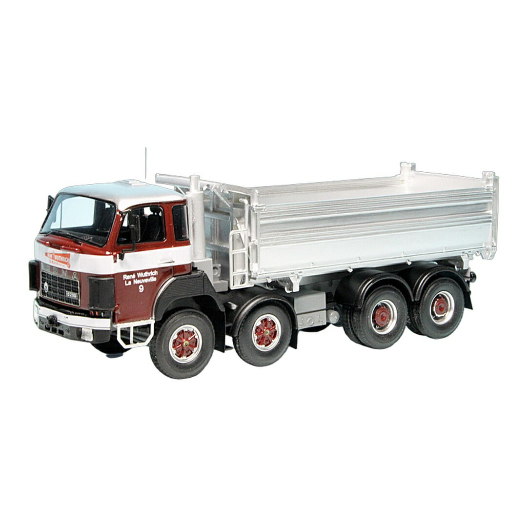 Bernaベルナ D290 B F 8x4 ダンプカー Wuthrich Switzerland 333台限定 / AutoCult 1/43 ミニカー