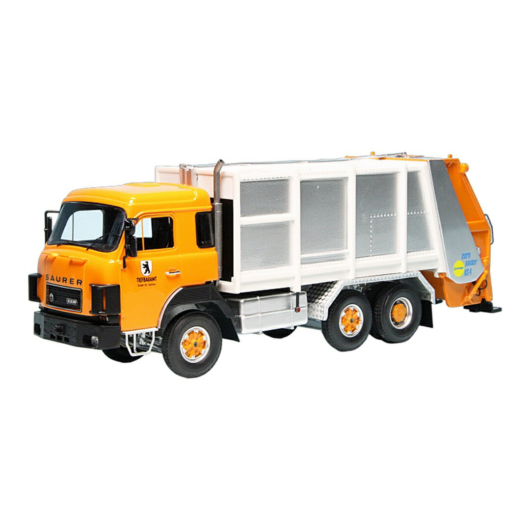 Saurerザウラー D230 Kehrichtwagen Switzerland Tiefbauamt St. Gallen 333台限定 / AutoCult 1/43 ミニカ