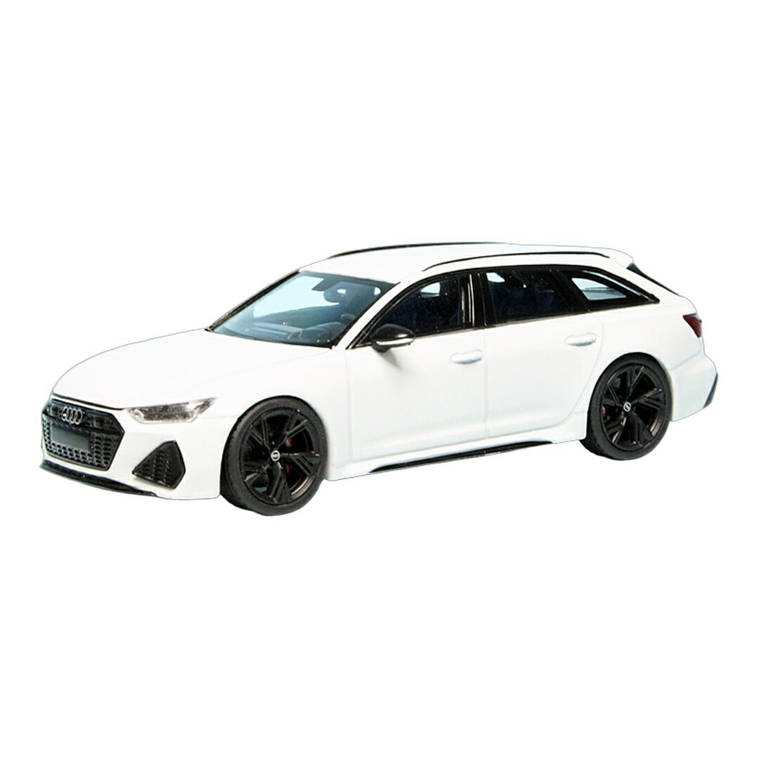 乐天商城 - Audiアウディ RS6 Avant 2019 ホワイト 336台限定 / Minichamps 1/43 ミニカー