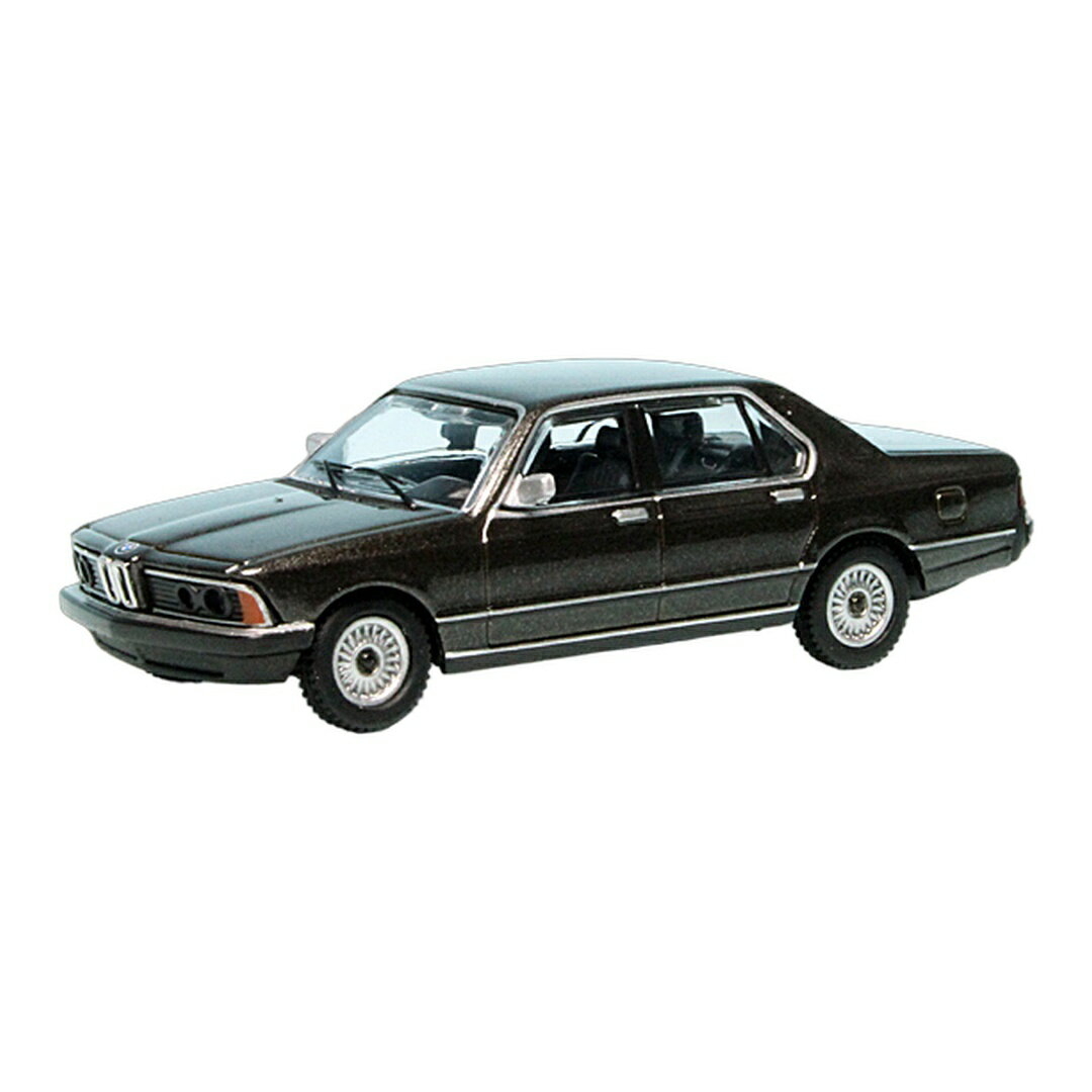 BMW 733i Sedan E23 1977 ダークブラウン / Minichamps 1/87 ミニカー