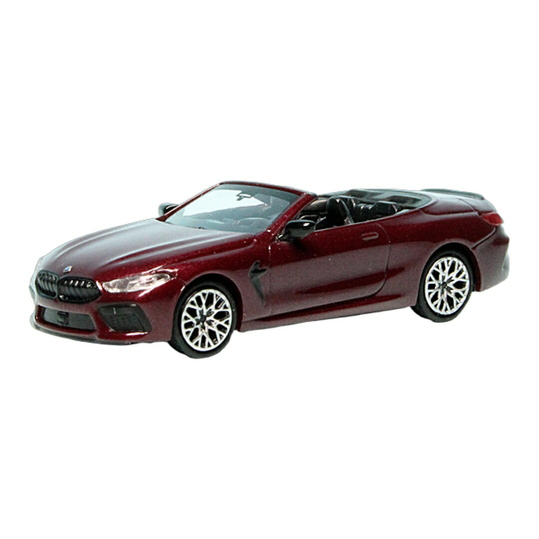 BMW - BMW M8 Convertible G14 2019 ダークレッド / Minichamps 1/87 ミニカー