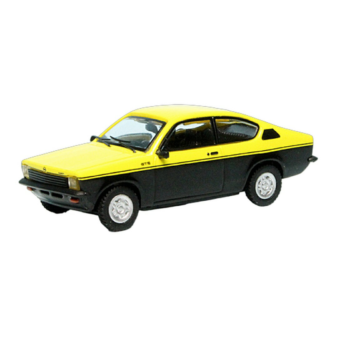 Opelオペル Kadett C GT/E Coupe 1973 イエロー/ブラック / Minichamps 1/87 ミニカー