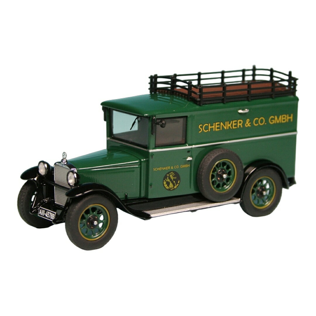 Hot Wheels - Mercedes Benzメルセデスベンツ L1000 Express Van Schenker & Co. GmbH グリーン 100台限定 / Premium ClassiXX