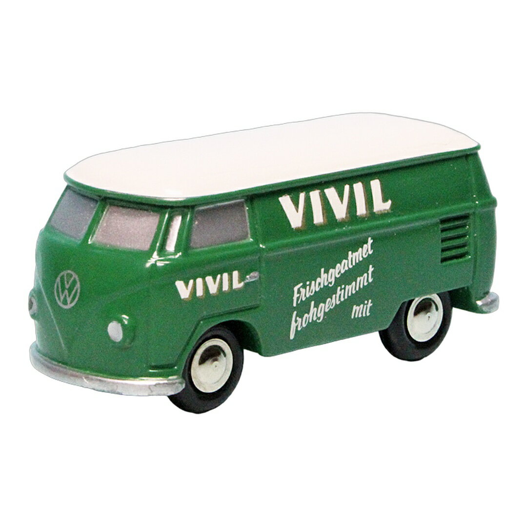 Rakuten - VWフォルクスワーゲン T1 Bulli Van Vivil 3000台限定 / Schuco 1/87 (Piccolo) ミニカー