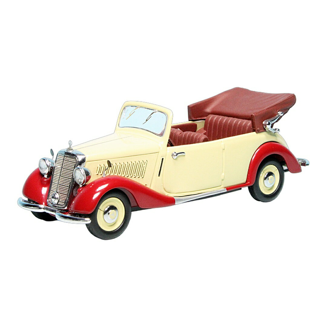 Rakuten - Mercedes Benzメルセデスベンツ 170V コンバーチブル クリーム/レッド / Schuco 1/43 ミニカー