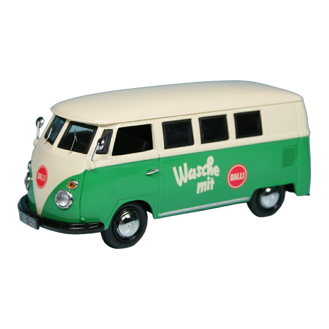 VWフォルクスワーゲン T1 Bulli Bus Dalli Waschmittel 1000台限定 / Schuco 1/43 ミニカー