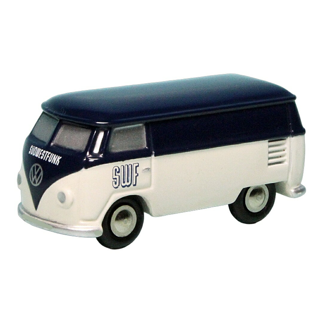 VWフォルクスワーゲン T1 Bulli Van Suedwestfunk SWF 1000台限定 / Schuco 1/87 (Piccolo) ミニカー