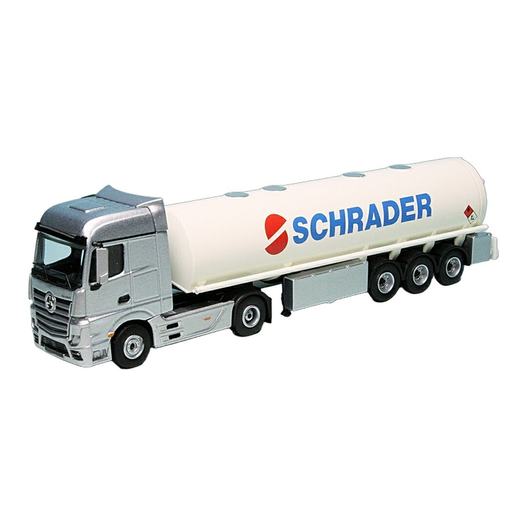 Mercedes Benzメルセデスベンツ Actros 2011 Unitas 2000 タンクセミトレーラー Schrader / Schuco 1/87 ミニカー