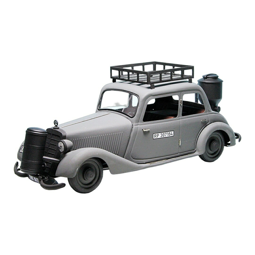 Mercedes Benzメルセデスベンツ 170V Sedan ウッドガスジェネレーター Deutsche Reichspost 500台限定 / Schuco 1/18 ミニカ