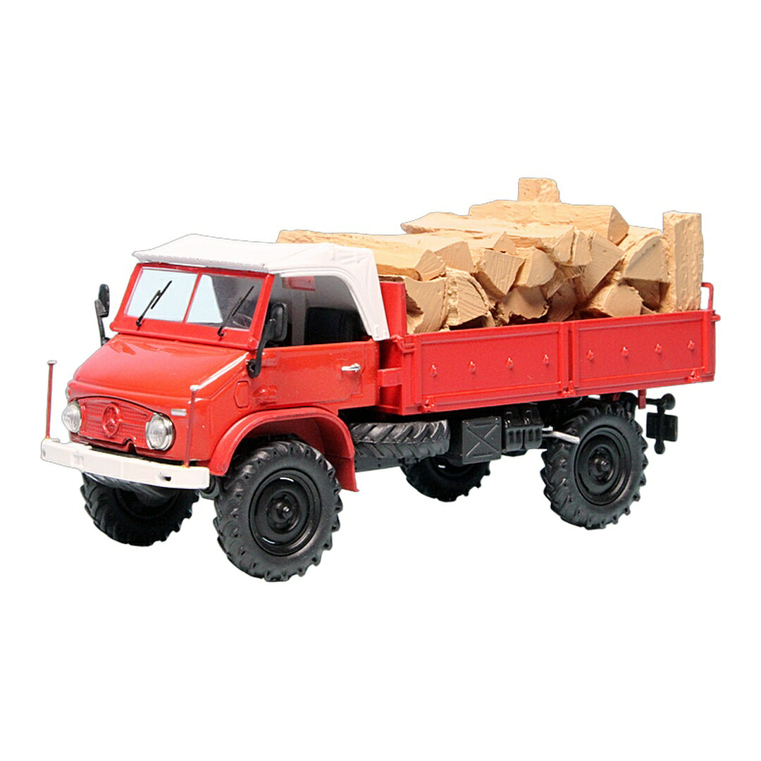 Rakuten - Mercedes Benzメルセデスベンツ Unimog U 404S プラットフォーム レッド 3台限定 / Schuco 1/43 ミニカー