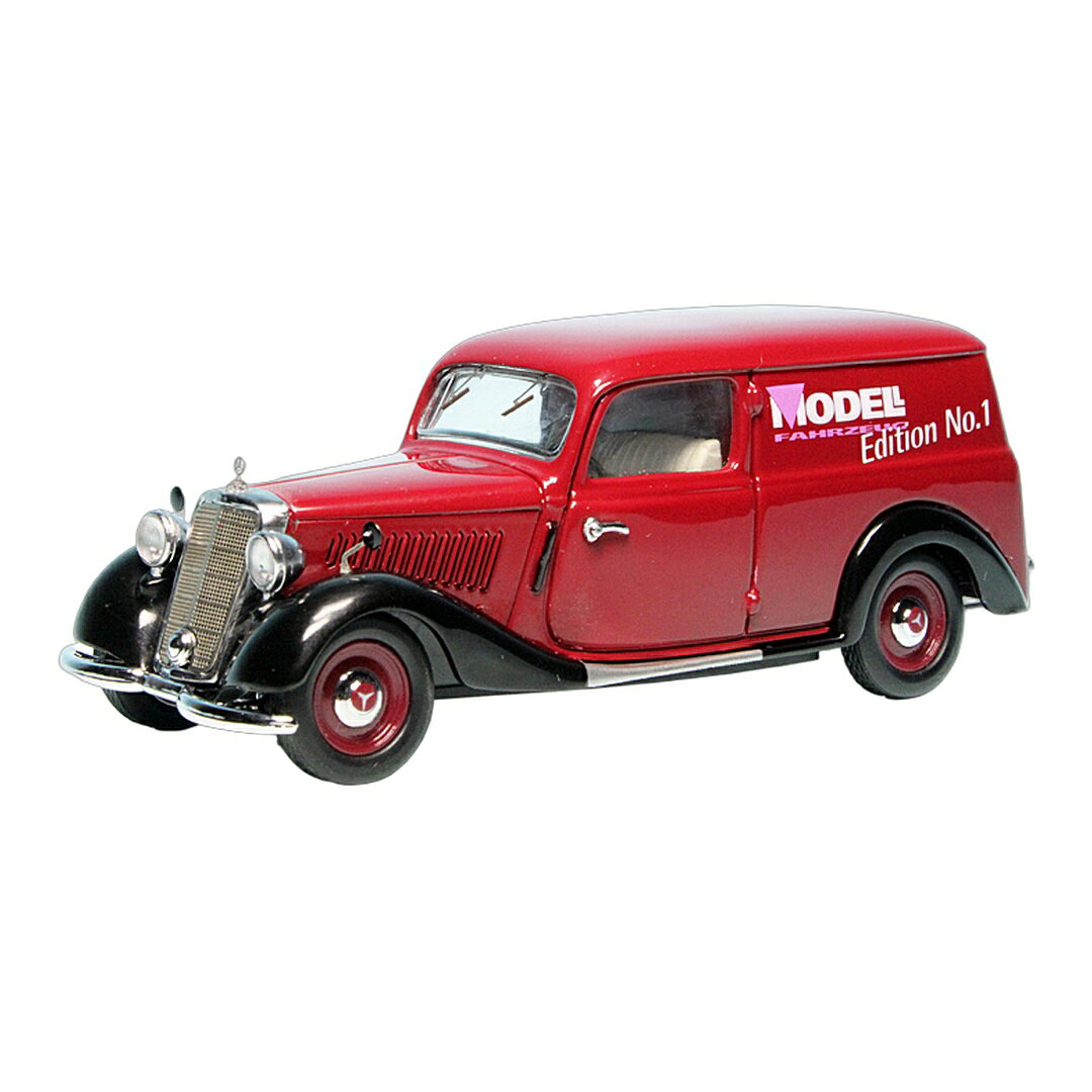 Mercedes Benzメルセデスベンツ 170V Van Modell Fahrzeug レッド 100台限定 / Schuco 1/43 ミニカー