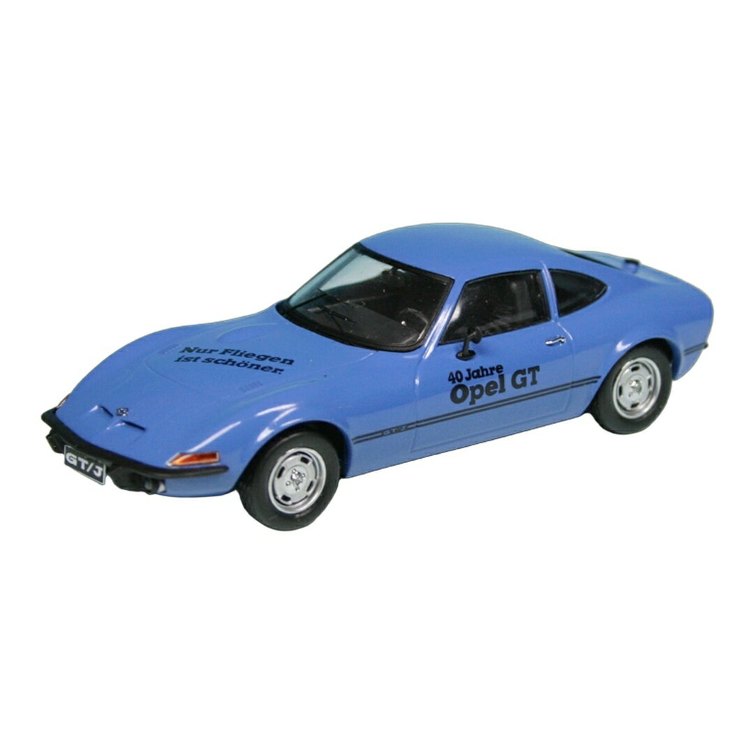 Rakuten - Opelオペル GT/J 40 Jahre Opel GT ブルー 200台限定 / Schuco 1/43 ミニカー