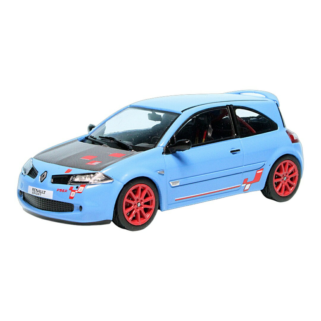 Rakuten - Renaultルノー Meganeメガーヌ RS R26-R 2008 ライトブルー / Solido 1/43 ミニカー