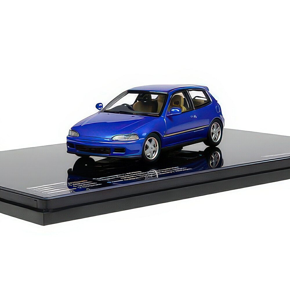 ホンダ シビック SiR II EG6 ブルー / LCD 1/43 ミニカー