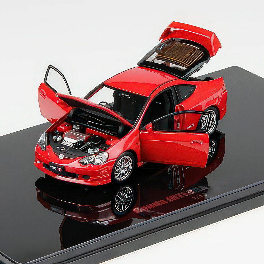 ホンダ インテグラ DC5 タイプR ミラノレッド / LCD 1/43 ミニカー