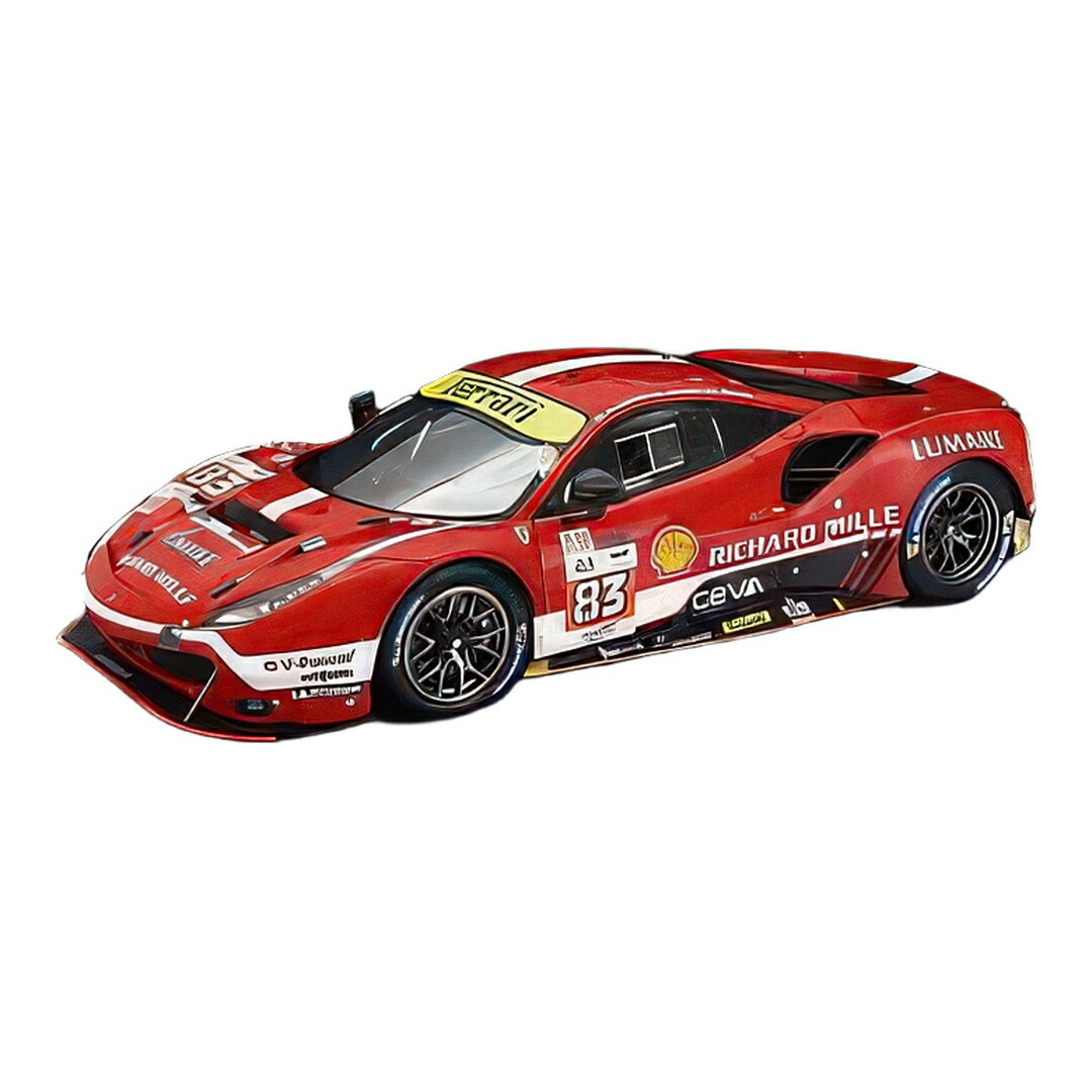フェラーリ 488 GTE Evo #83 チーム リシャール・ミル AFコルセ 24時間ルマン 2023 Luis Perez Companc Alessio Rovera Li
