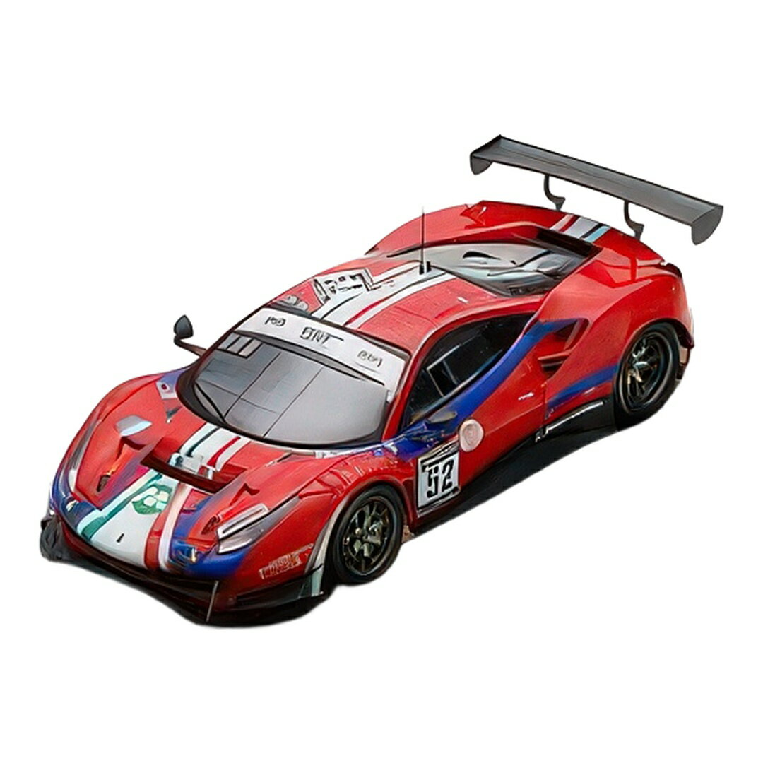 フェラーリ 488 GTE Evo #52 24時間スパ 2020 A.Bertolini N.Hommerson L.Machiels D.Serra / LOOKSMART 1