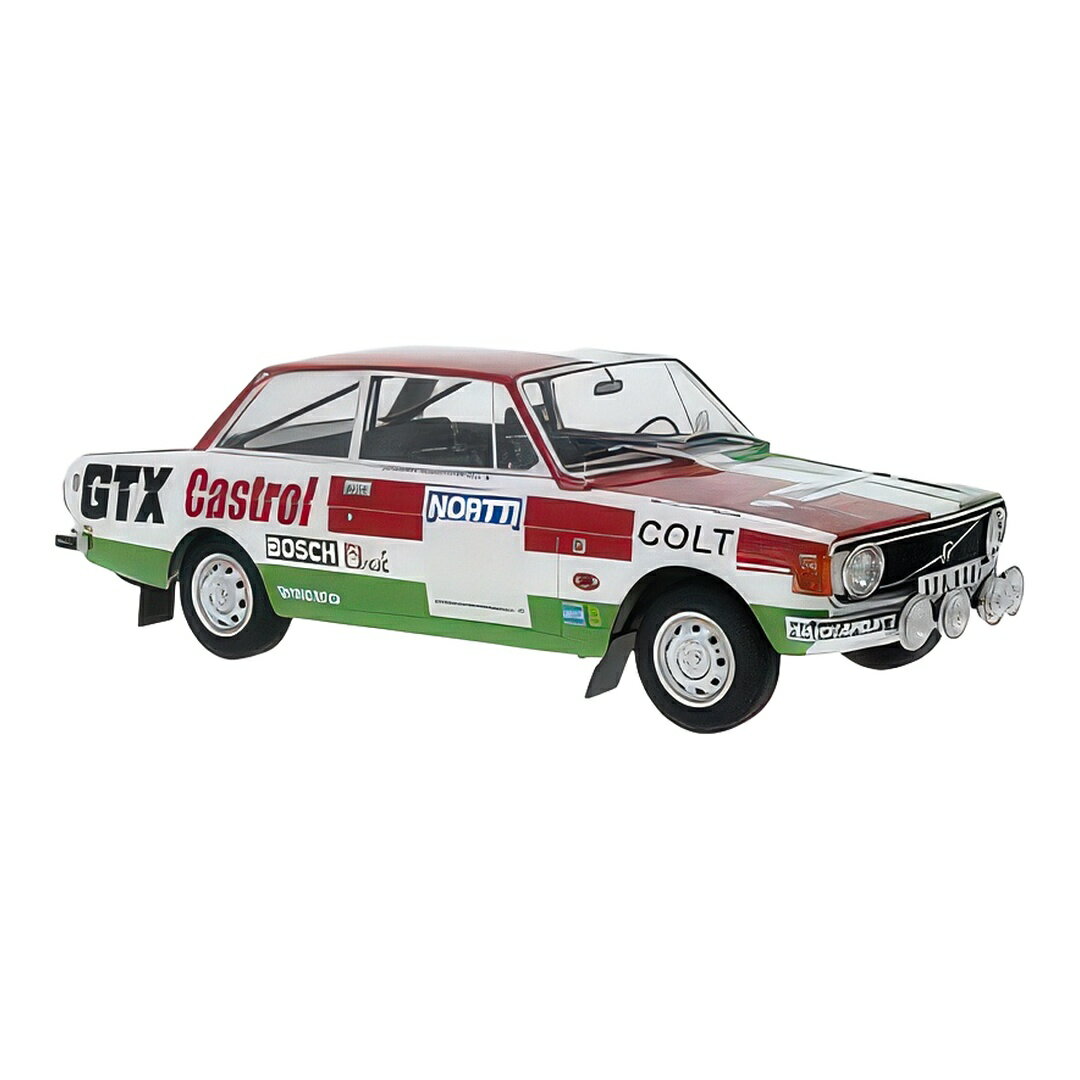 ボルボ 142 カストロール GTX #5 1000湖ラリー 1973 Hannu Mikkola Erkki Rautanen / MCG 1/18 ミニカー