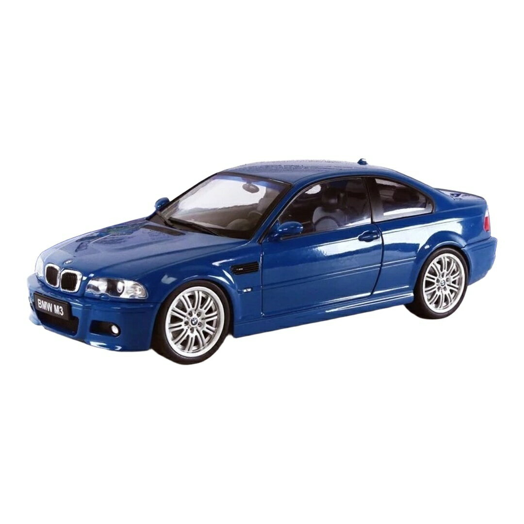 乐天商城 - BMW M3 E46 2000 ブルー / Solido 1/18 ミニカー