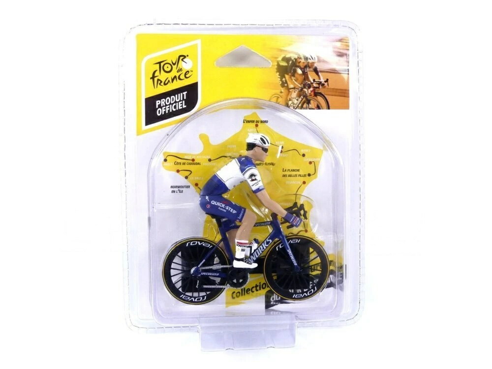 Rakuten - クイックステップ・ソウダル サイクリスト ツール・ド・フランス 2023 ブルー / Solido 1/18 ミニカー