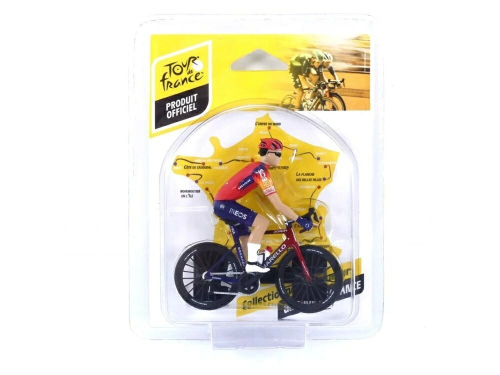 イネオス グレナディアーズ サイクリスト ツール ド フランス 2023 レッド / Solido 1/18 ミニカー