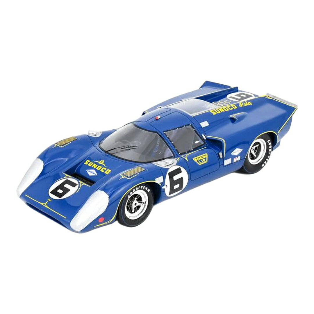 ローラ T70 Mk3 チームスノコ #6 24時間デイトナ 1969 ブルー M.Donohue C.Parsons R.Bucknum / Spark 1/18 ミニカー