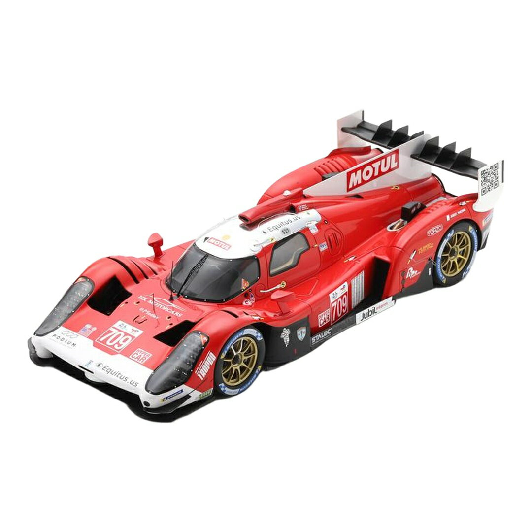 グリッケンハウス SCG 007 LMH #709 24時間ルマン 2022 R.Briscoe R.Westbrook F.Mailleux レッド ホワイト / Spark 1