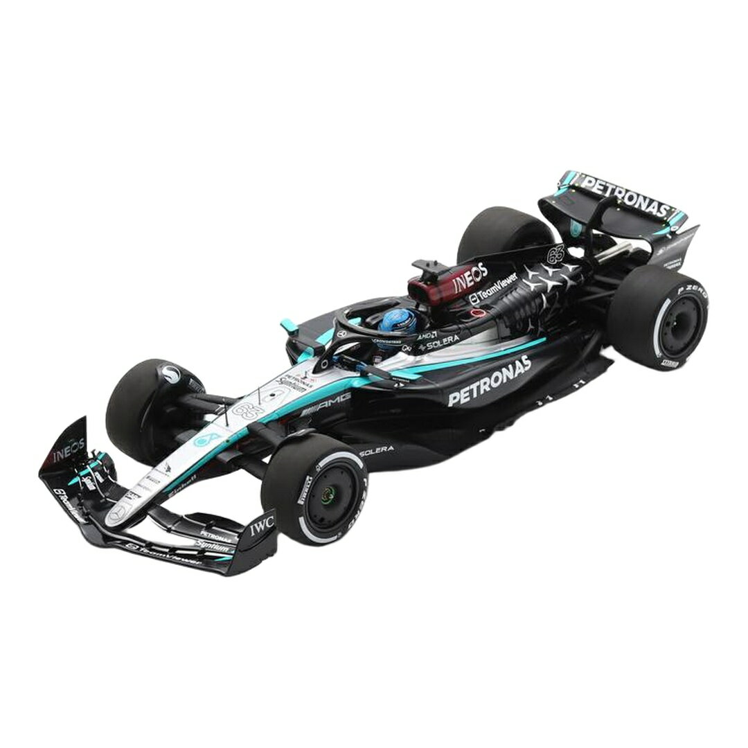 Mercedes Benz - メルセデスAMG ペトロナス F1 W15 Eパフォーマンス #63 バーレーンGP 2024 ジョージ・ラッセル / Spark 1/18 ミニカー