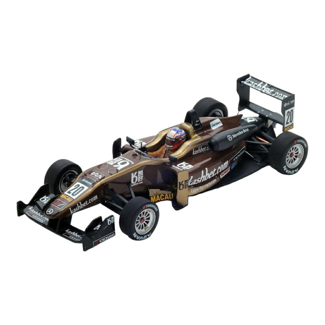 ダラーラ F3 F312 メルセデス #20 優勝 マカオGP 2014 ブラウン Felix Rosenqvist / Spark 1/43 ミニカー