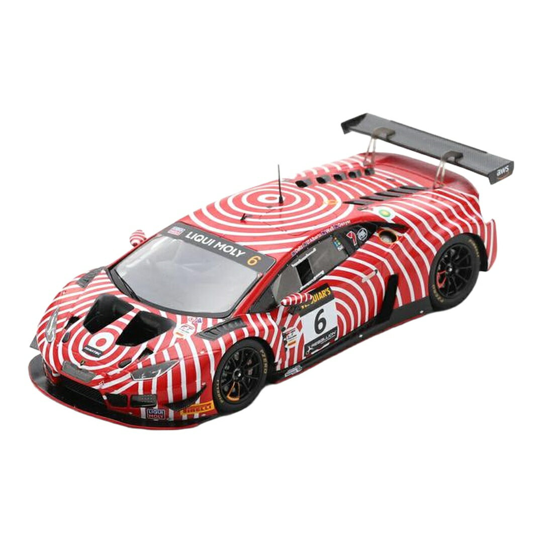 ランボルギーニ ウラカン GT3 Evo #6 レッド ホワイト バサースト12時間 2022 T.D'Alberto D.Wall A.Deitz G.Denyer / Spar