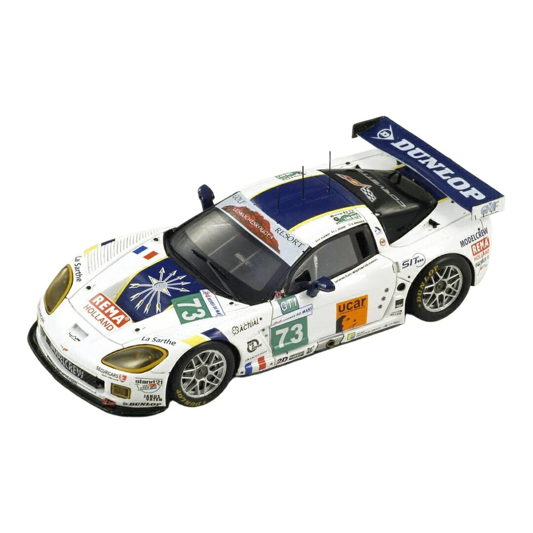 シボレー コルベット C6.R 73 24時間ルマン 2009 Y.Clairay J.Jousse X.Maassen / Spark 1/43 ミニカー