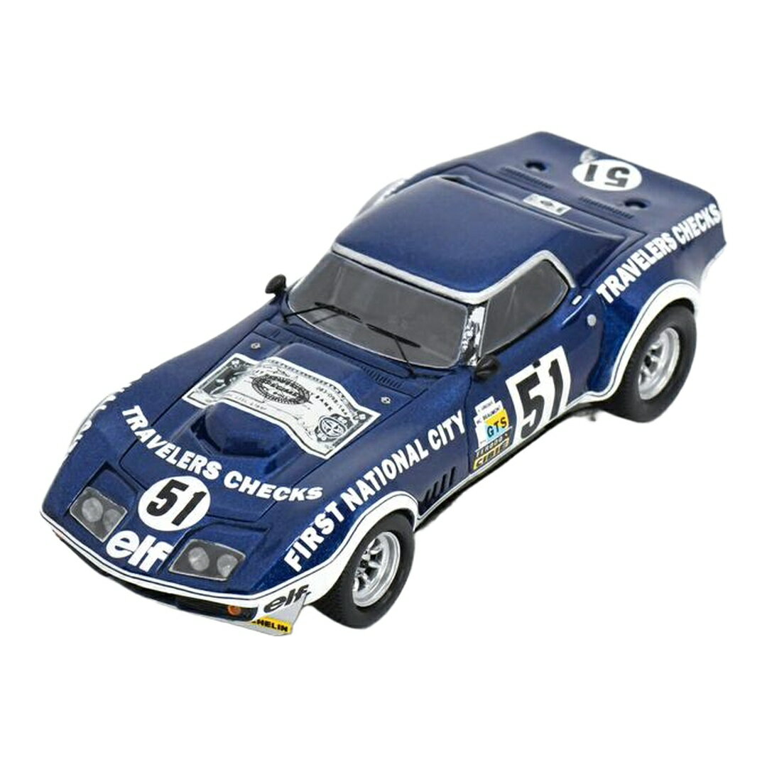 シボレー コルベット C3 7.0L V8 チームグレーダーレーシング #51 24時間ルマン 1974 H.Greder M.C.Beaumont ブルー / Spark 1/4