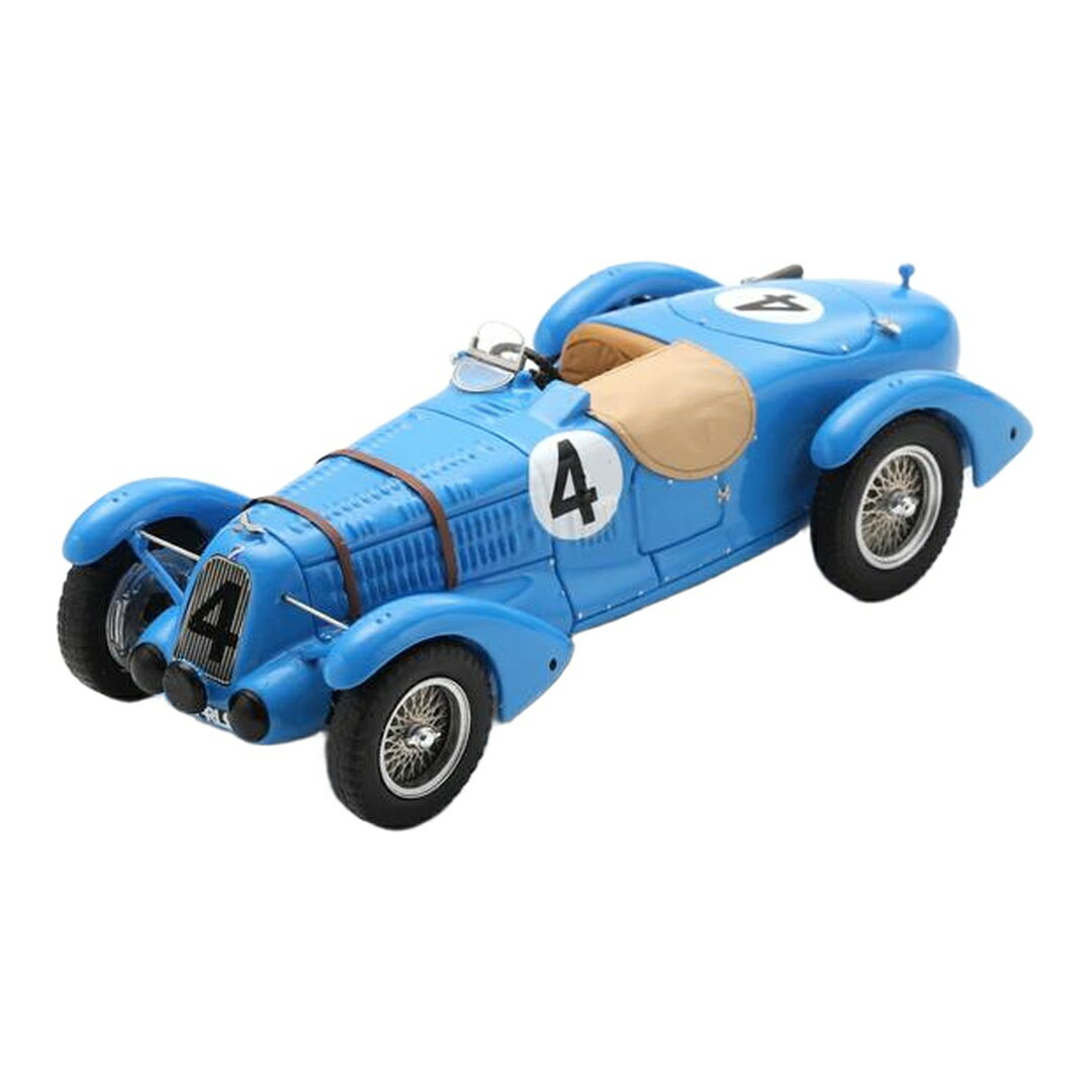 タルボ T150C 4.0L スパイダー #4 24時間ルマン 1938 Rene Carriere Rene Le Begue / Spark 1/43 ミニカー