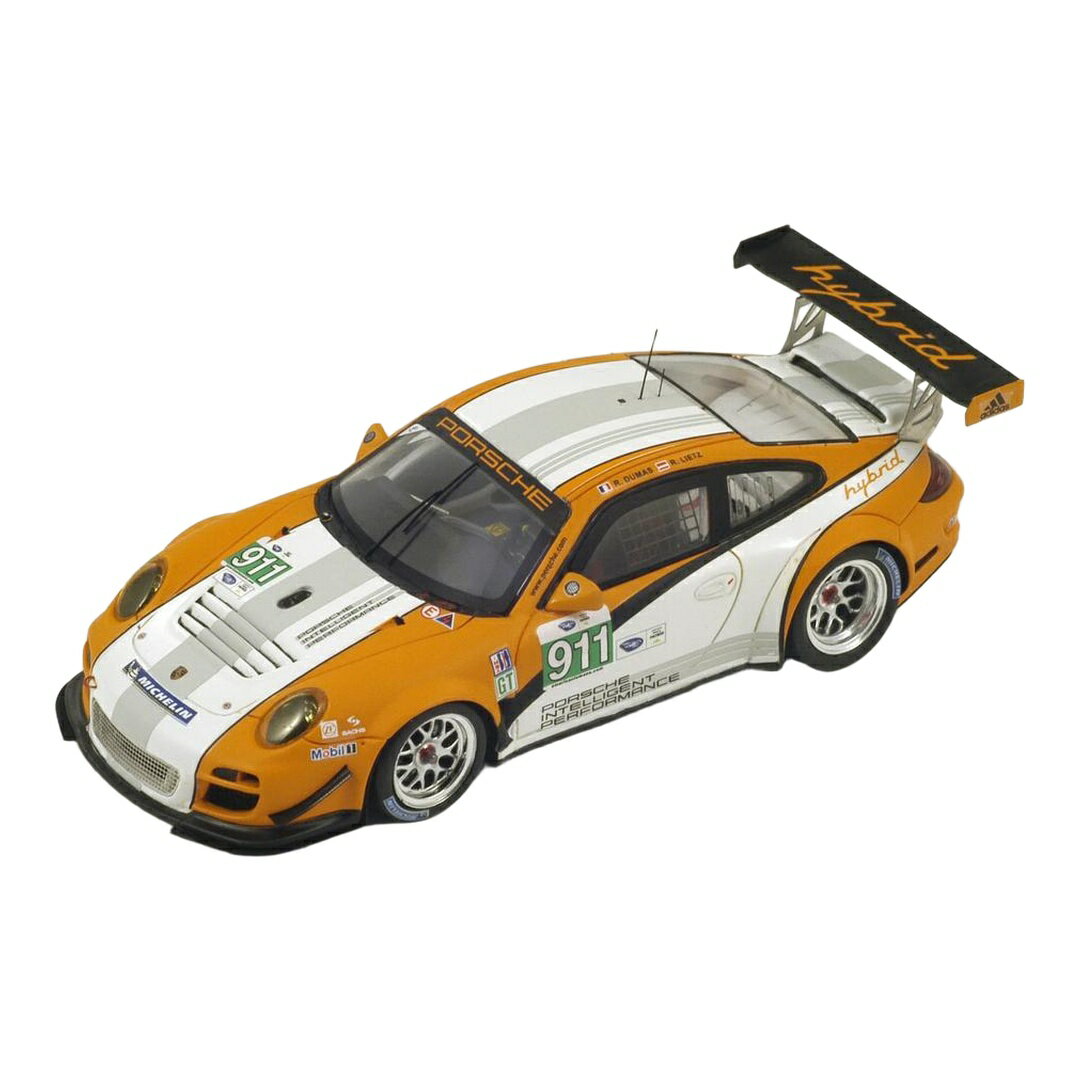 ポルシェ 997 GT3 R ハイブリッド 2.0 2011 オレンジ 911 R. Dumas R. Lietz / Spark 1/43 ミニカー