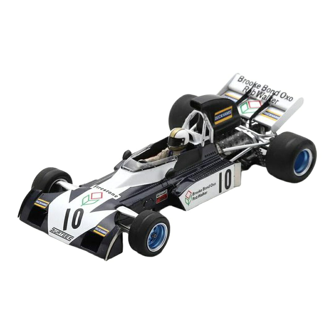 サーティース F1 TS9B #10 ブルー ホワイト イタリアGP 1972 Mike Hailwood / Spark 1/43 ミニカー