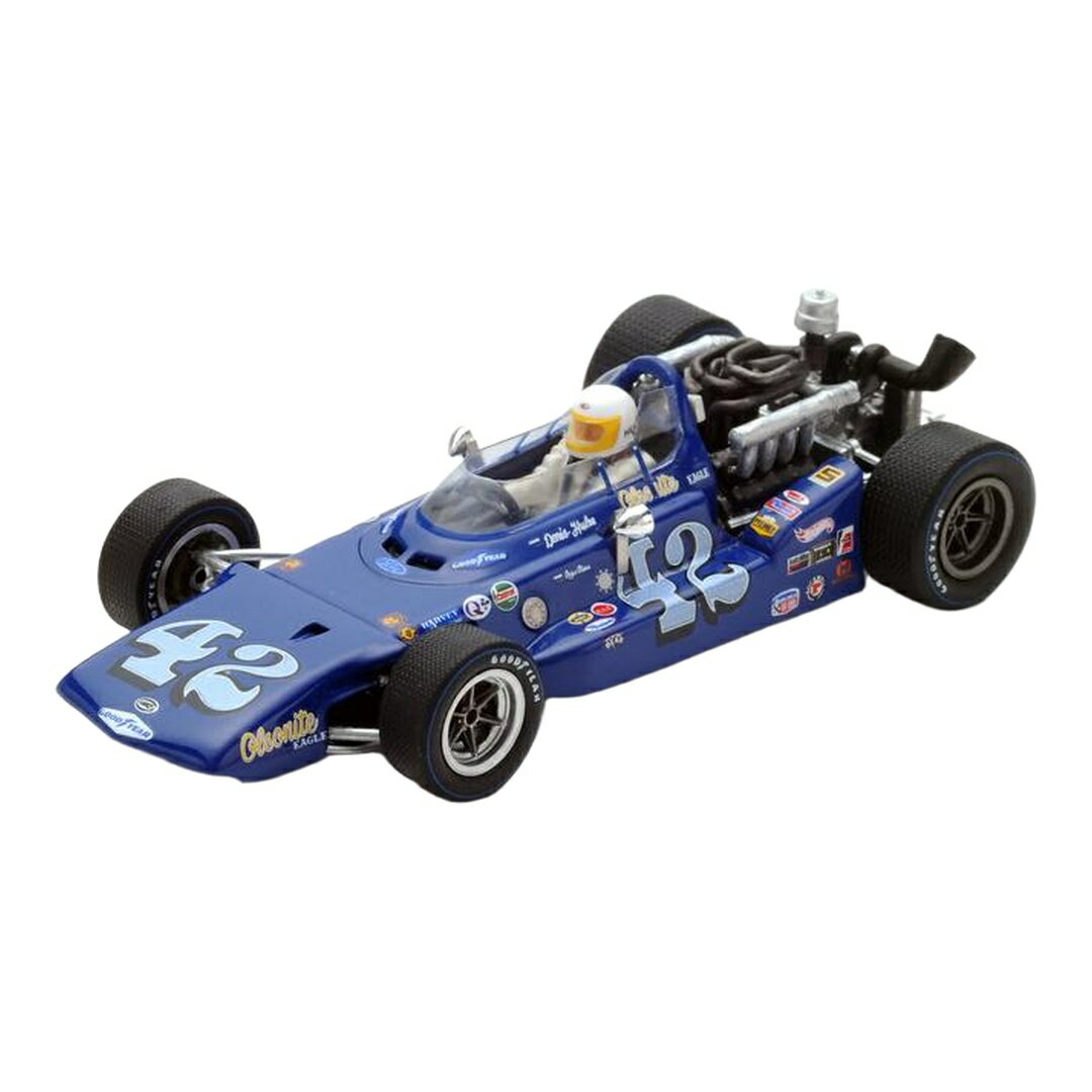 イーグル Mk7 #42 インディ500 1969 ブルー デニー・ハルム / Spark 1/43 ミニカー