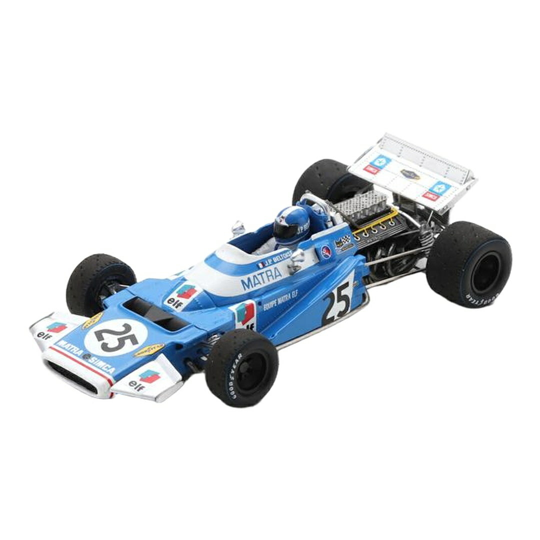 マトラ シムカ F1 MS120 #25 ライトブルー ホワイト ベルギーGP 1970 J.P.Beltoise / Spark 1/43 ミニカー