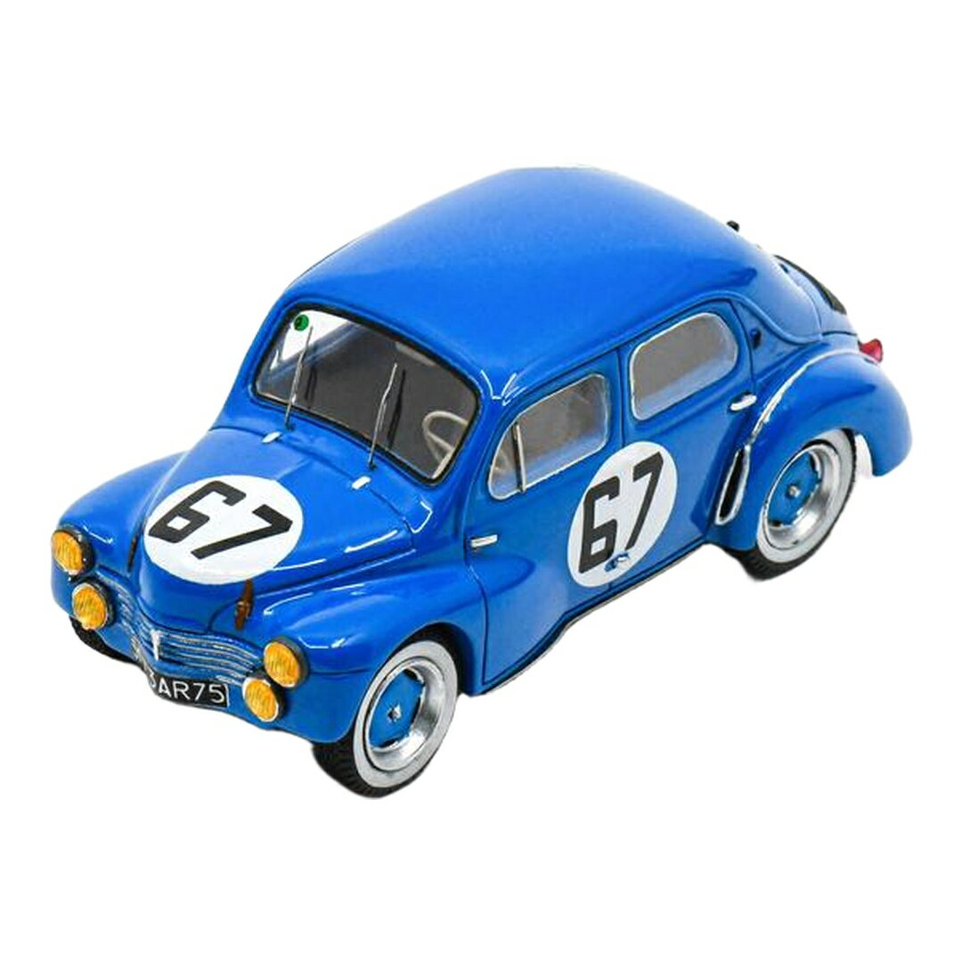 ルノー 4Cv 1063 ブルー #67 24時間ルマン 1952 J.Redele G.Lapchin / Spark 1/43 ミニカー