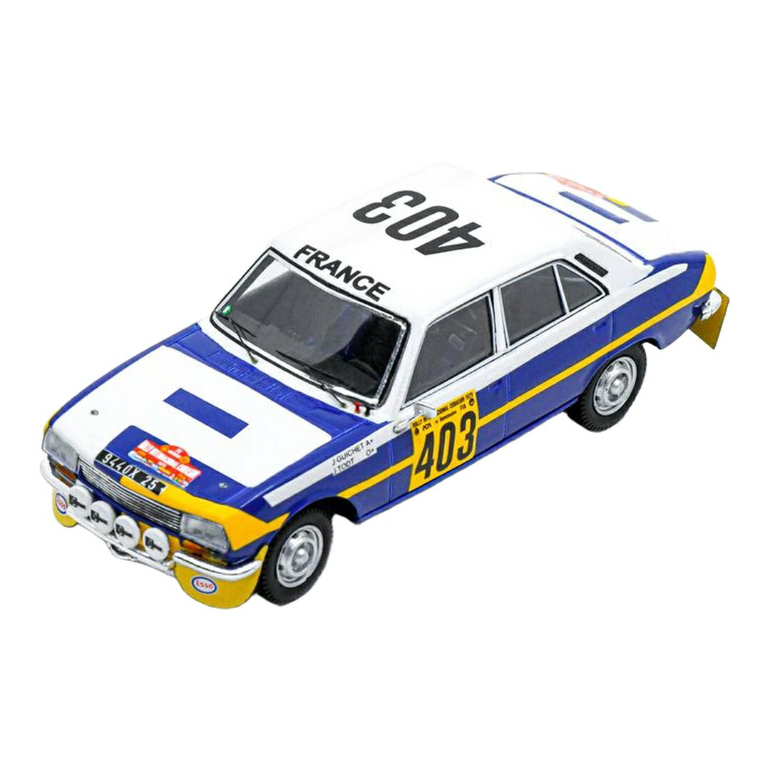 プジョー 504 #403 ラリー・コダシュール 1979 J.Guichet J.Todt / Spark 1/43 ミニカー